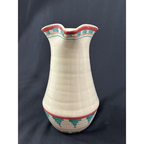 Apple Pie Southwestern Style Ceramic Pitcher - Picture 3 of 8